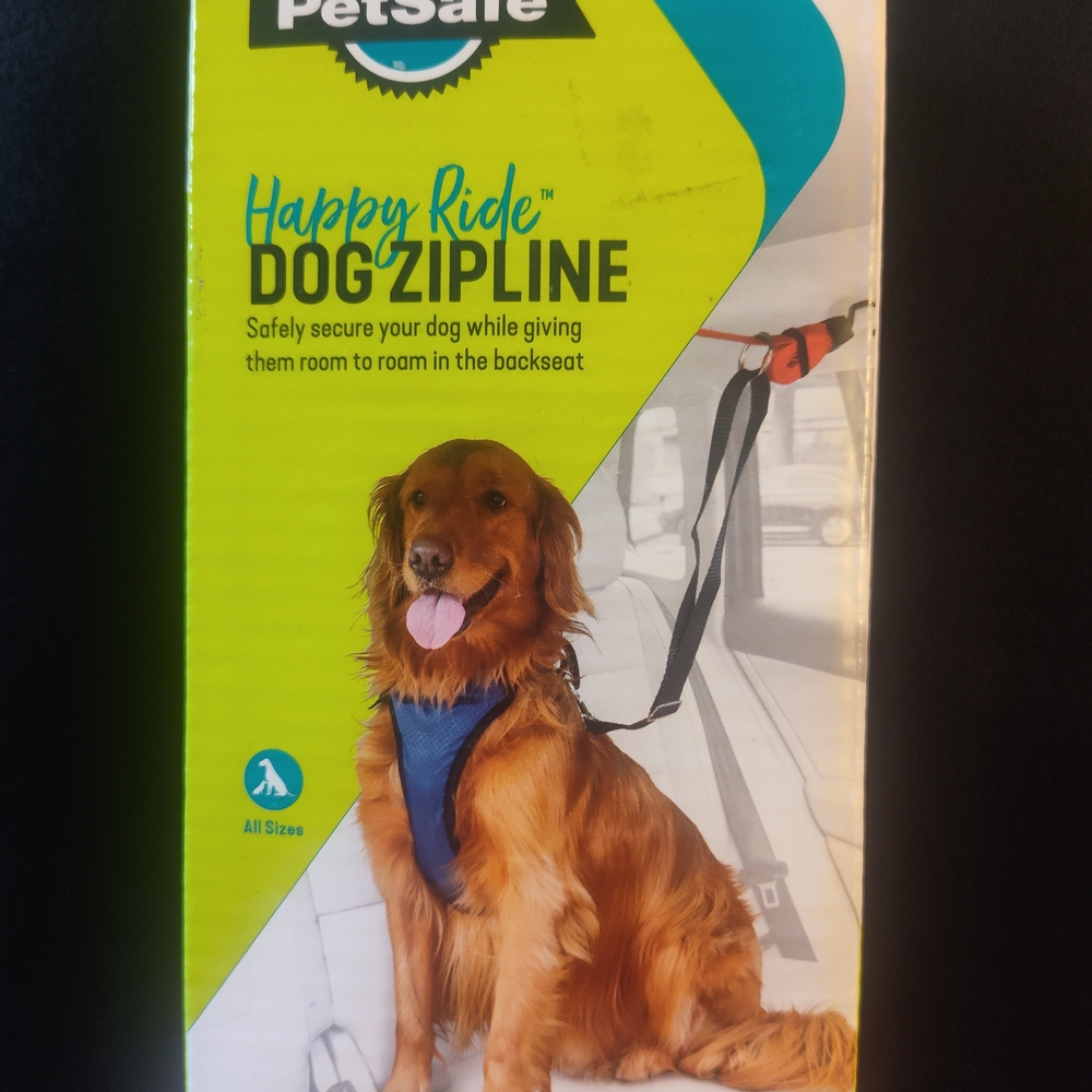 PetSafe Happy Ride Dog Zipline - Black